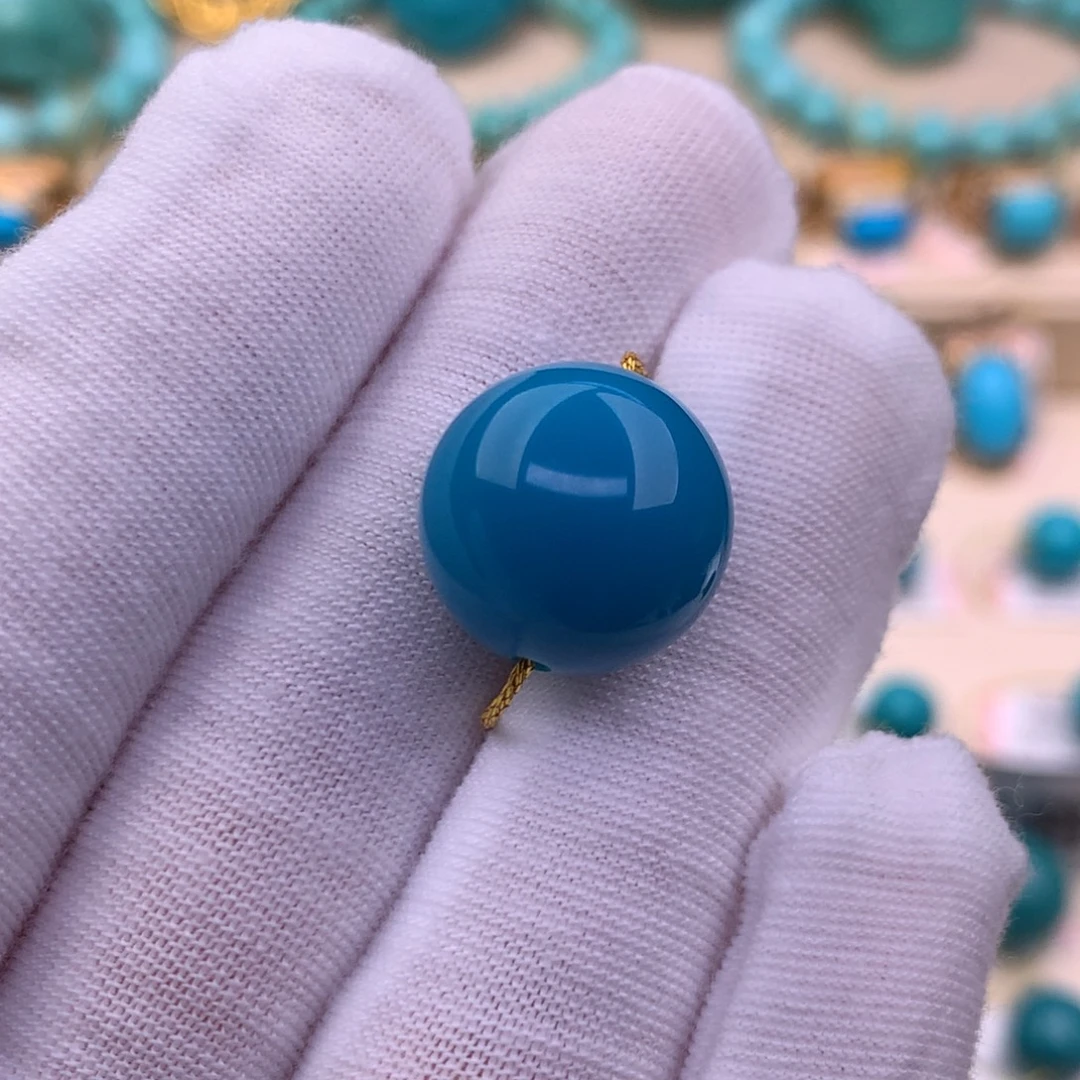 绿松石未镶嵌珠宝奇石14.7