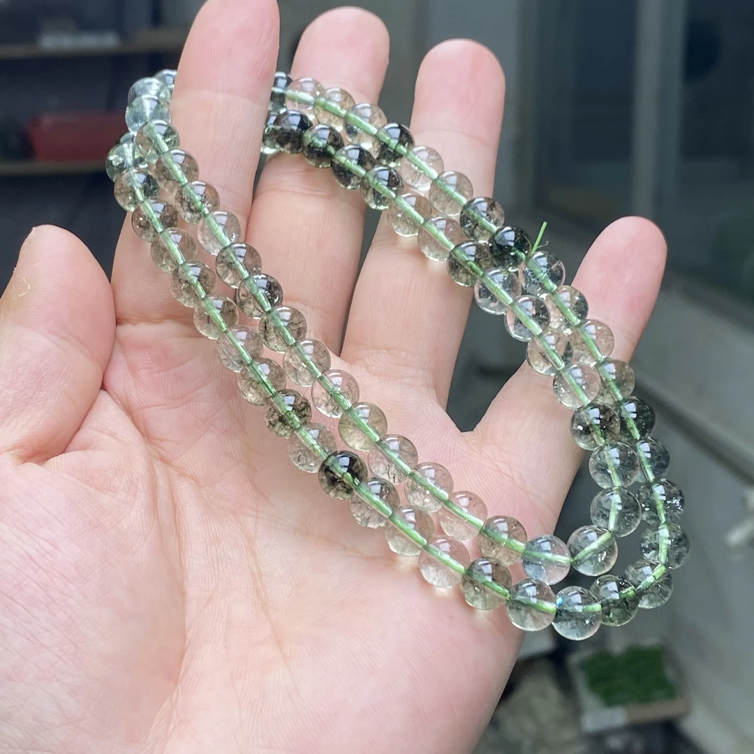 SJ-0102号高品质绿幽8mm多圈多样性发一件时尚