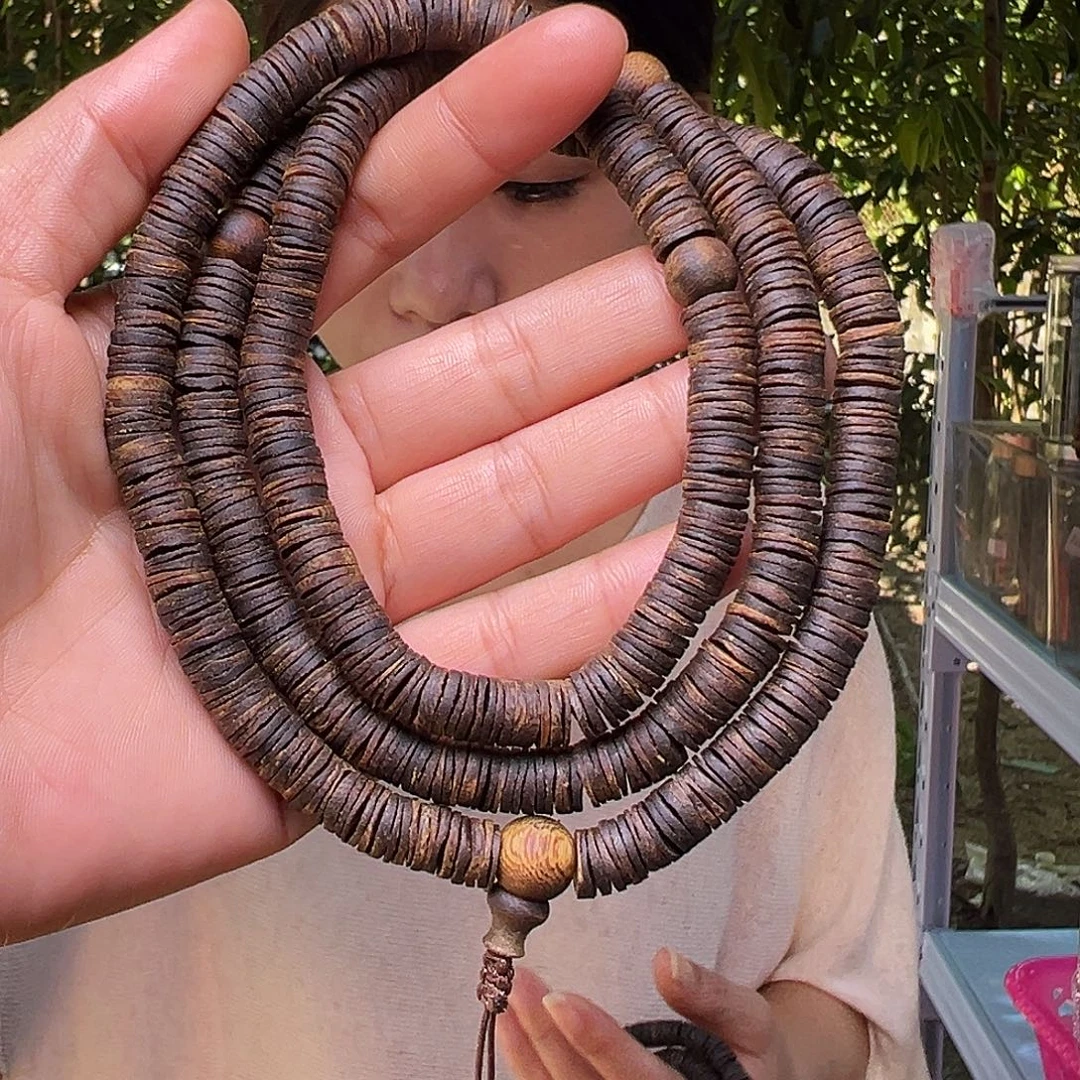 沉香手串海南原母树老白奇金丝蜜结玉化红油糖心沉水皮油0.8-39g