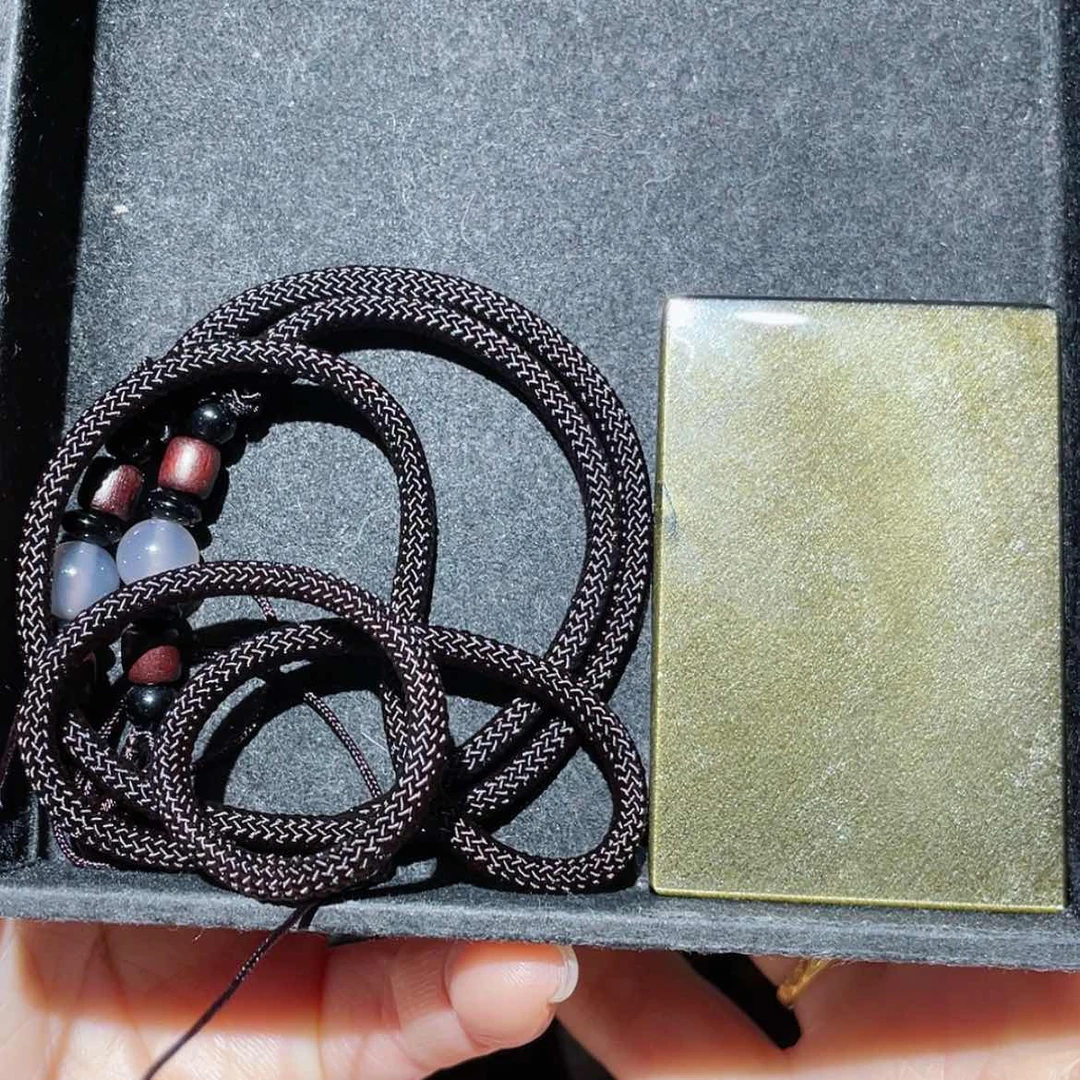 【闪购商品】未镶嵌黑曜岩吊坠(不含链)幻*