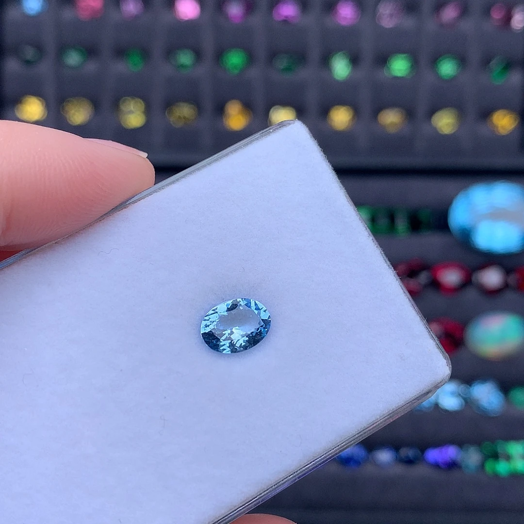 海蓝宝石裸石1.16克拉圣玛利亚