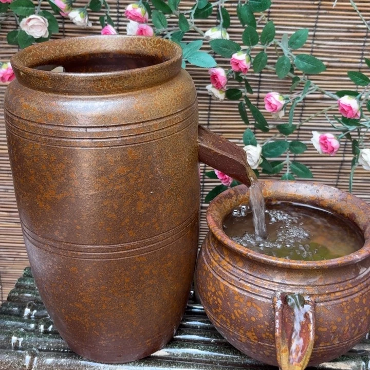 紫砂花盆口径16/32，18/16进水口2厘米