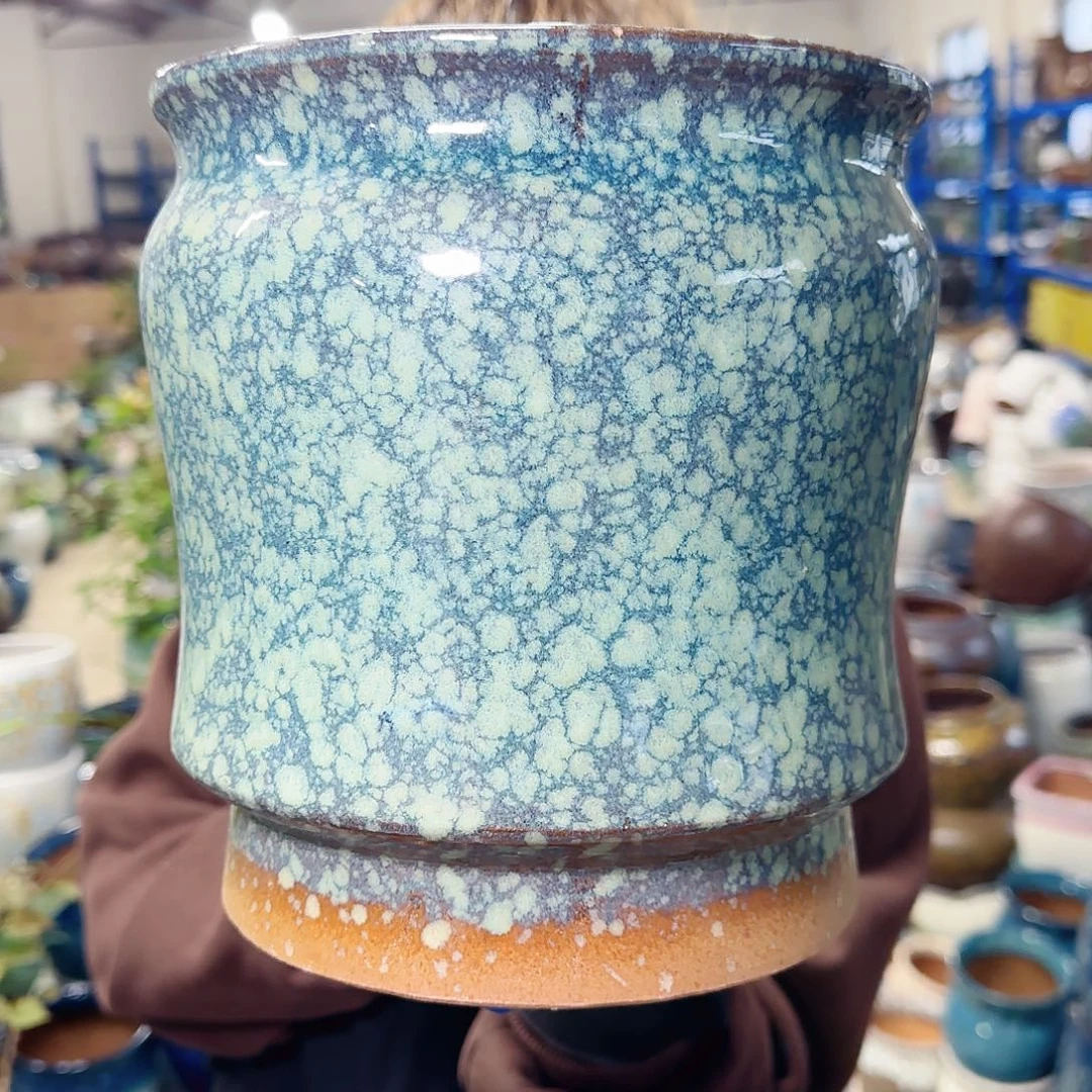 花盆紫砂高21口19