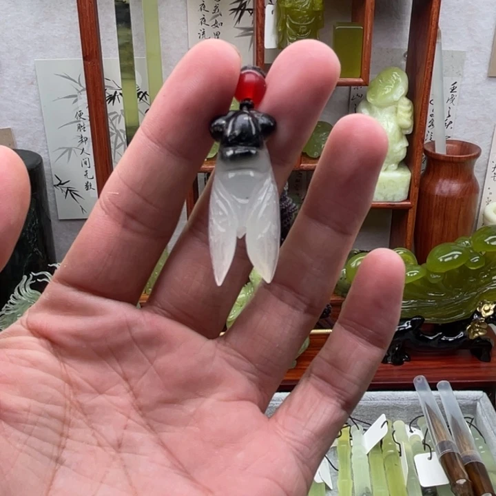 未镶嵌蛇纹石玉四大名玉挂件