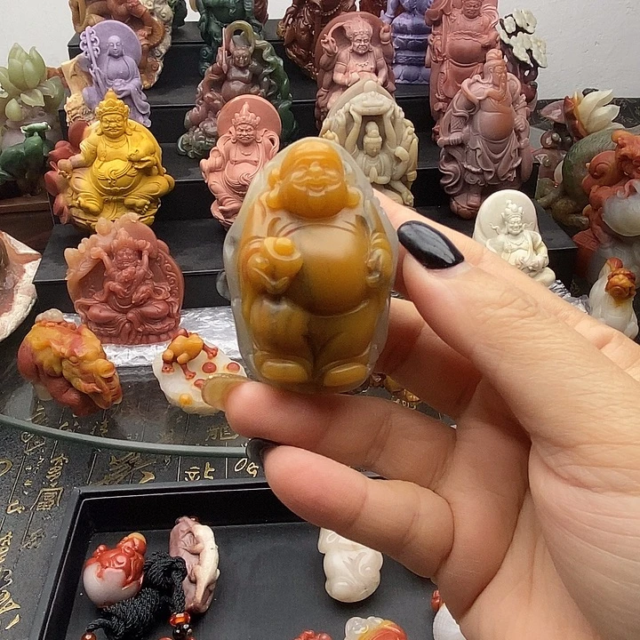 石英质玉未镶嵌吊坠(不含链)