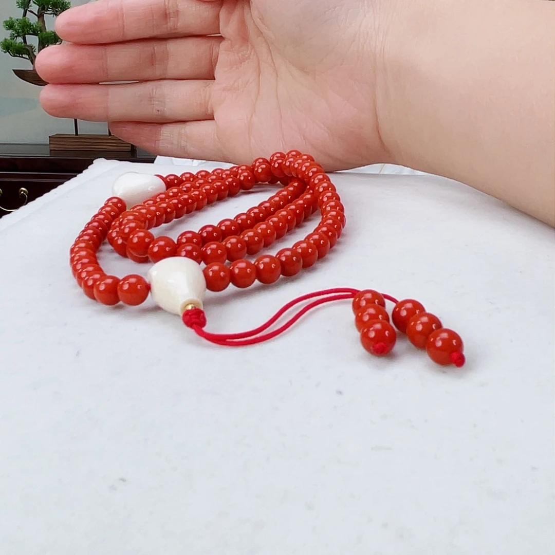 南红玛瑙颈饰未镶嵌南红6