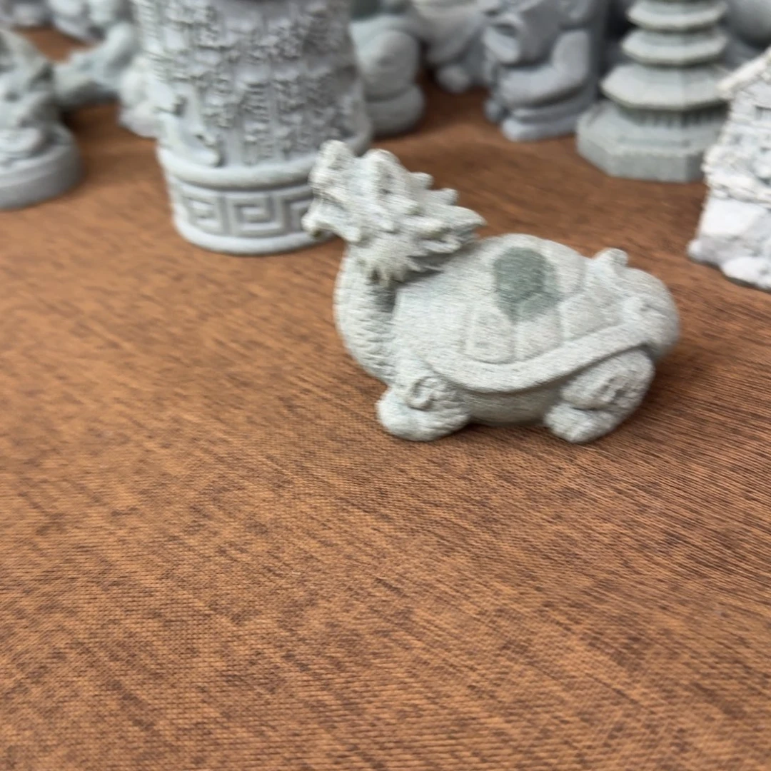 石材青砂石小号龙龟