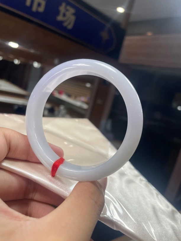 纯天然缅甸A货翡翠紫罗兰