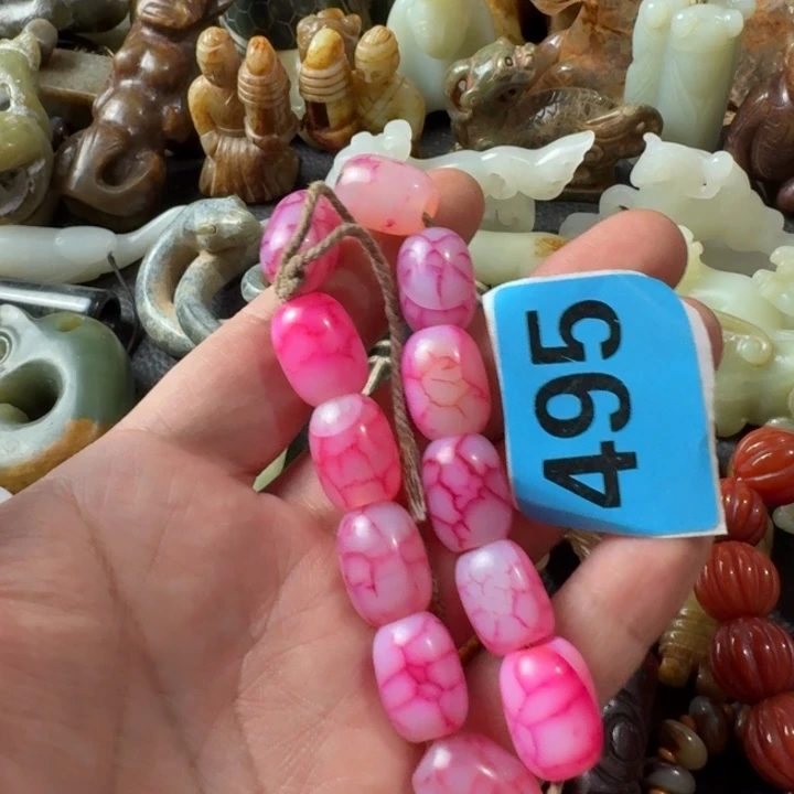 玛瑙/玉髓颈饰合金