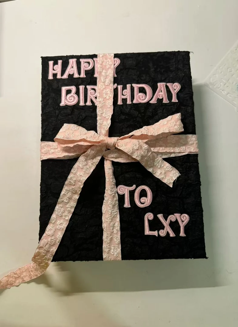 风琴本diy手工情侣闺蜜肌理本机关立体书相册本生日七夕纪念礼物