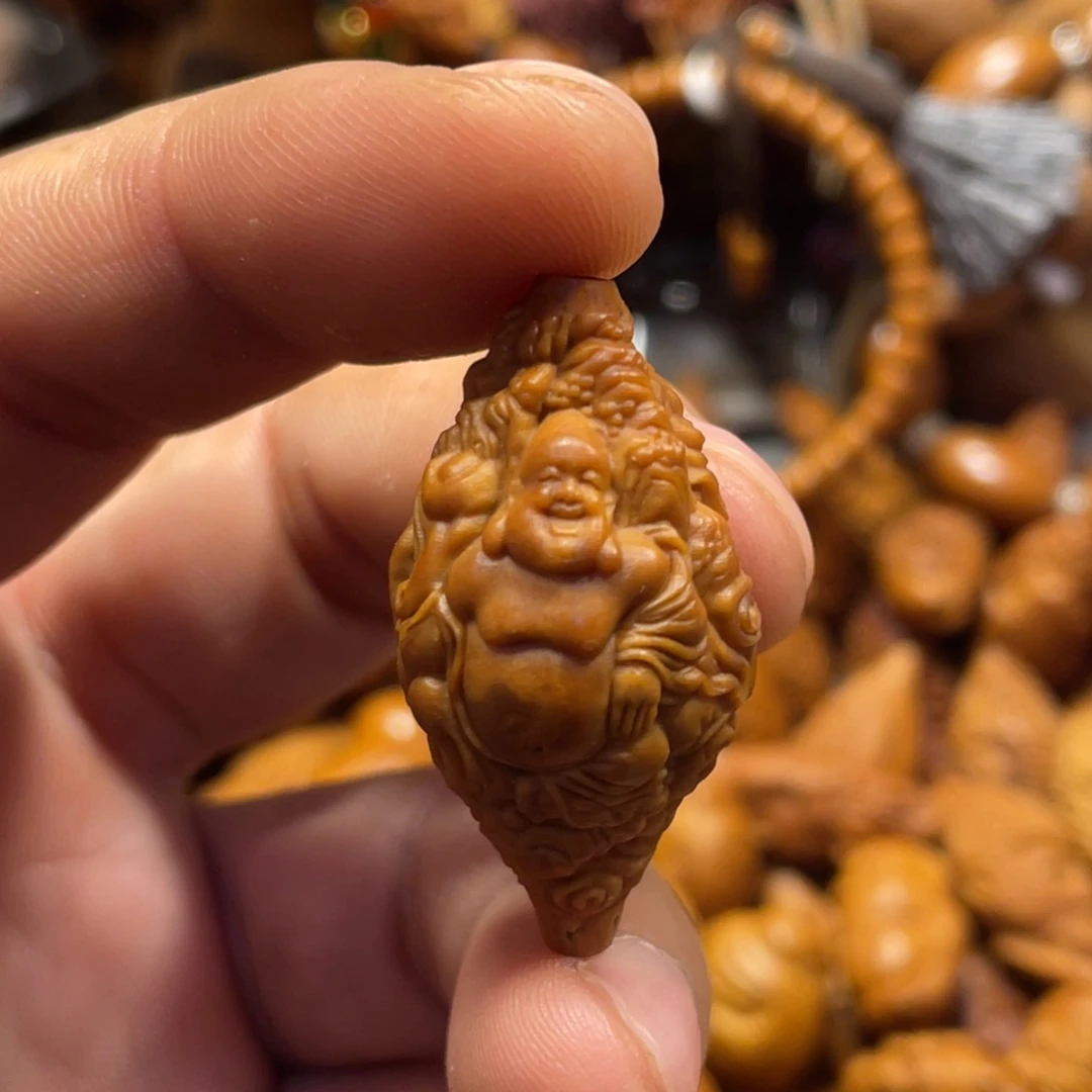 手串/手链橄榄核瑕疵弥勒534
