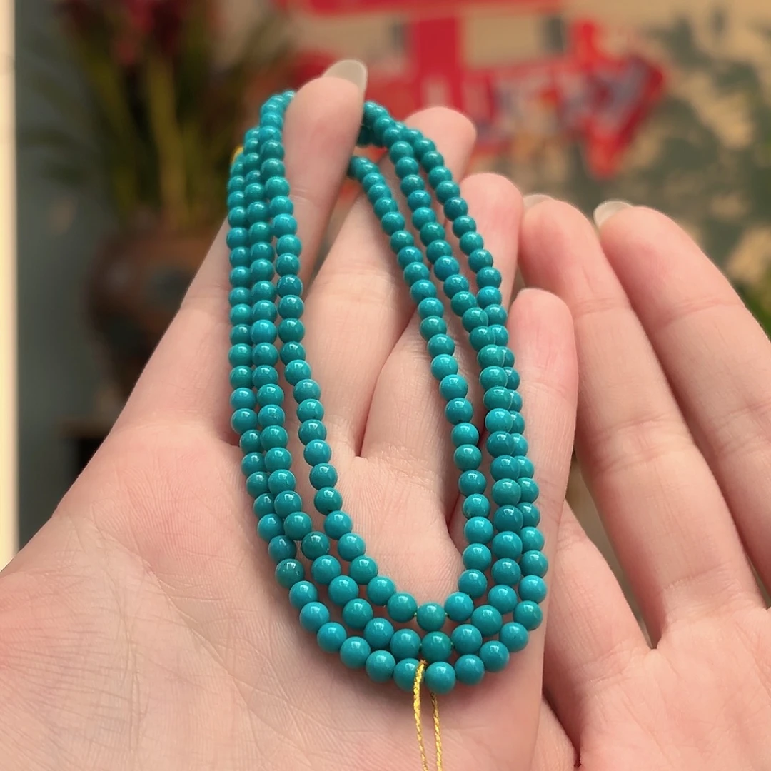 绿松石未镶嵌颈饰