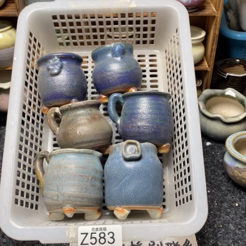 紫砂花盆微瑕583口径3.5左右