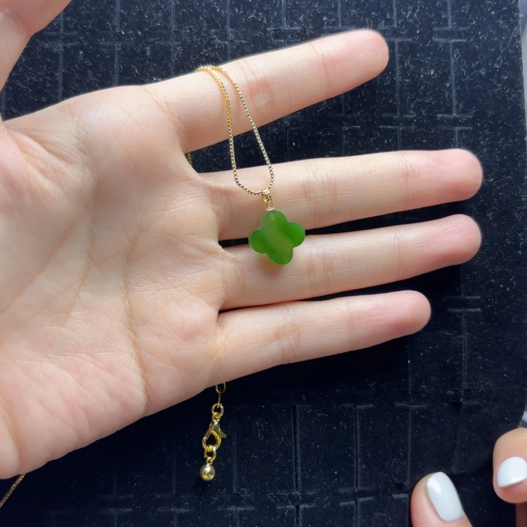 和田玉未镶嵌吊坠(不含链)