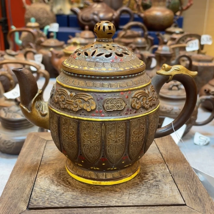 花***9茶壶紫砂紫砂茶具紫砂