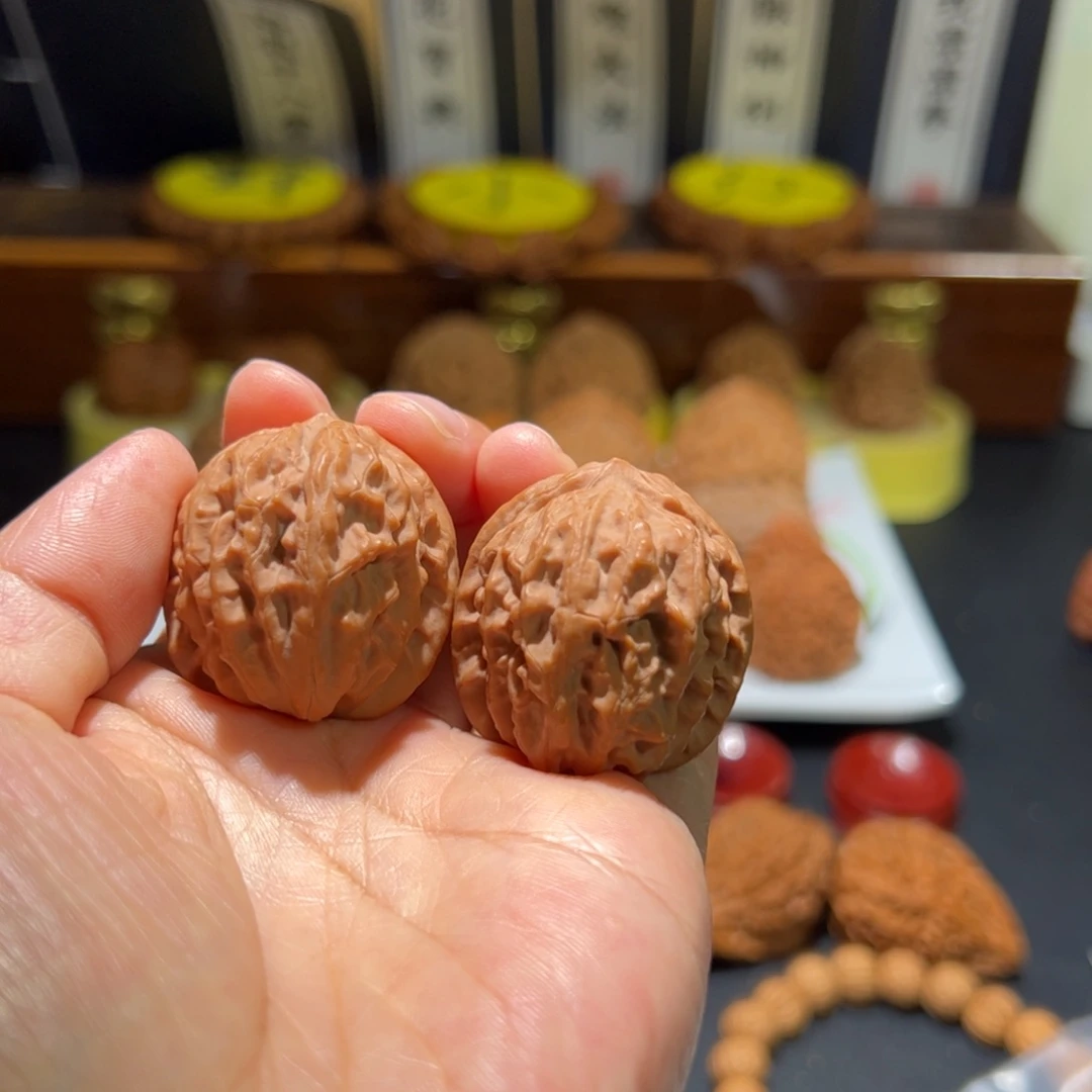 文玩核桃把件河***宝天逆珠