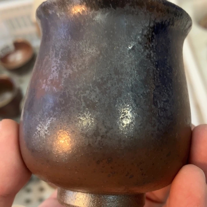 柴烧杯子宝瓶大放漏。