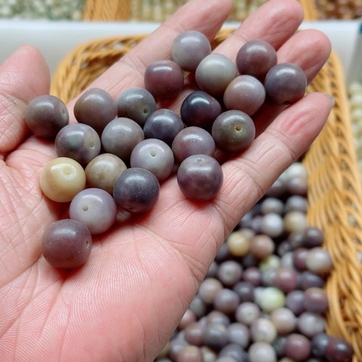吊坠白玉菩提精品13-12紫罗兰苹果20颗