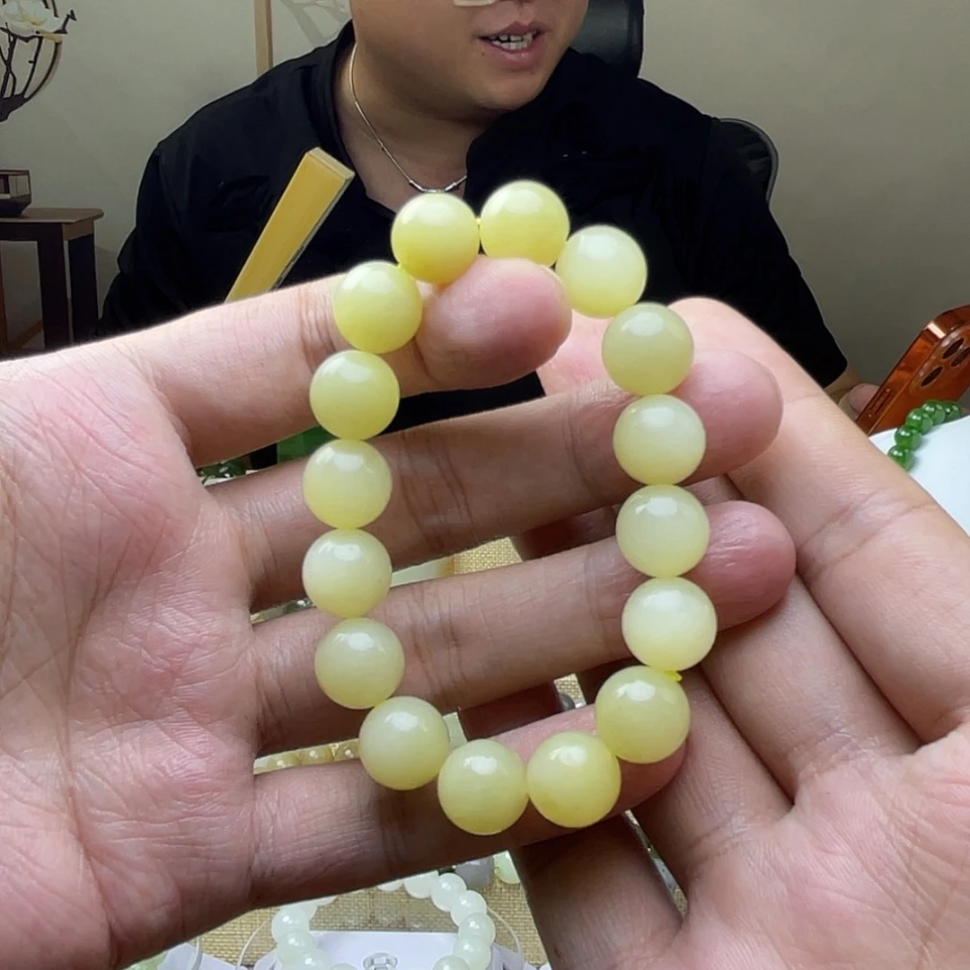 平***~手串未镶嵌和田玉