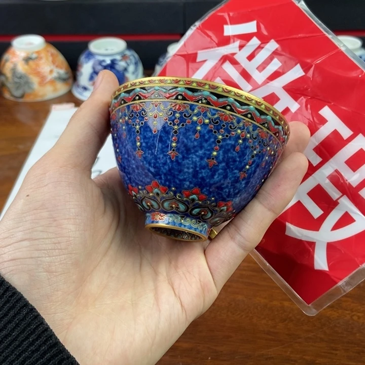 杯景德镇手绘陶瓷艺术