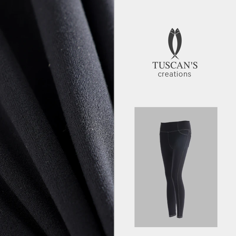 TUSCAN'S CREATIONS裸感弹力运动瑜伽裤提臀百搭健身裤时代双鱼