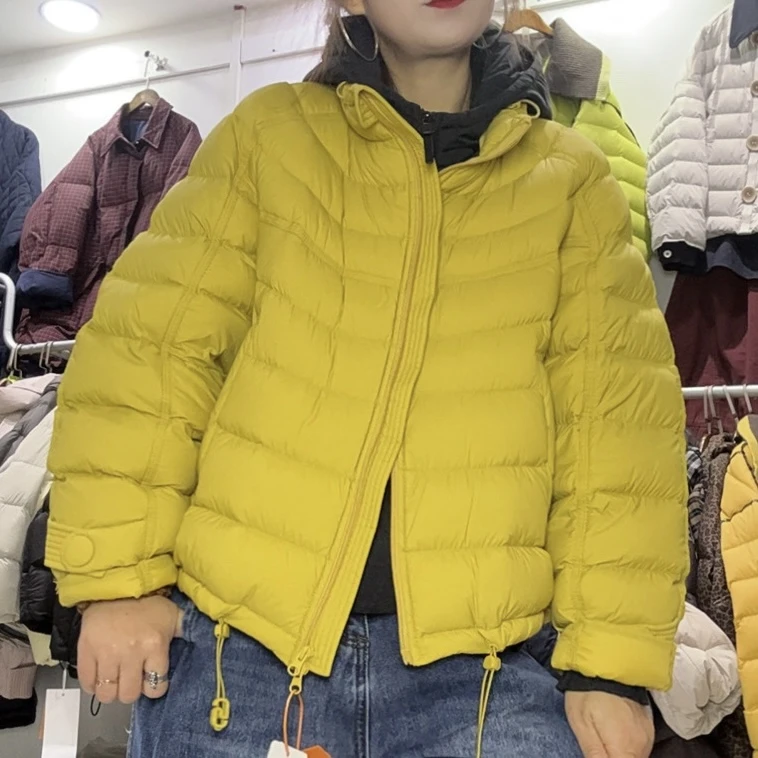 排骨女短款韩版小个子立领宽松冬季外套