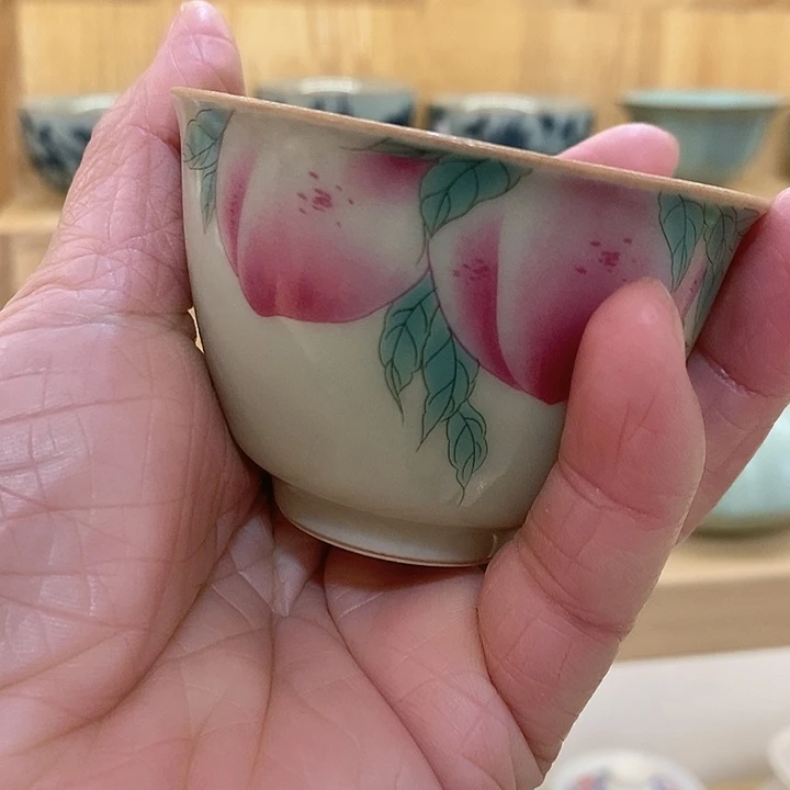 汝窑瓷器主人杯小