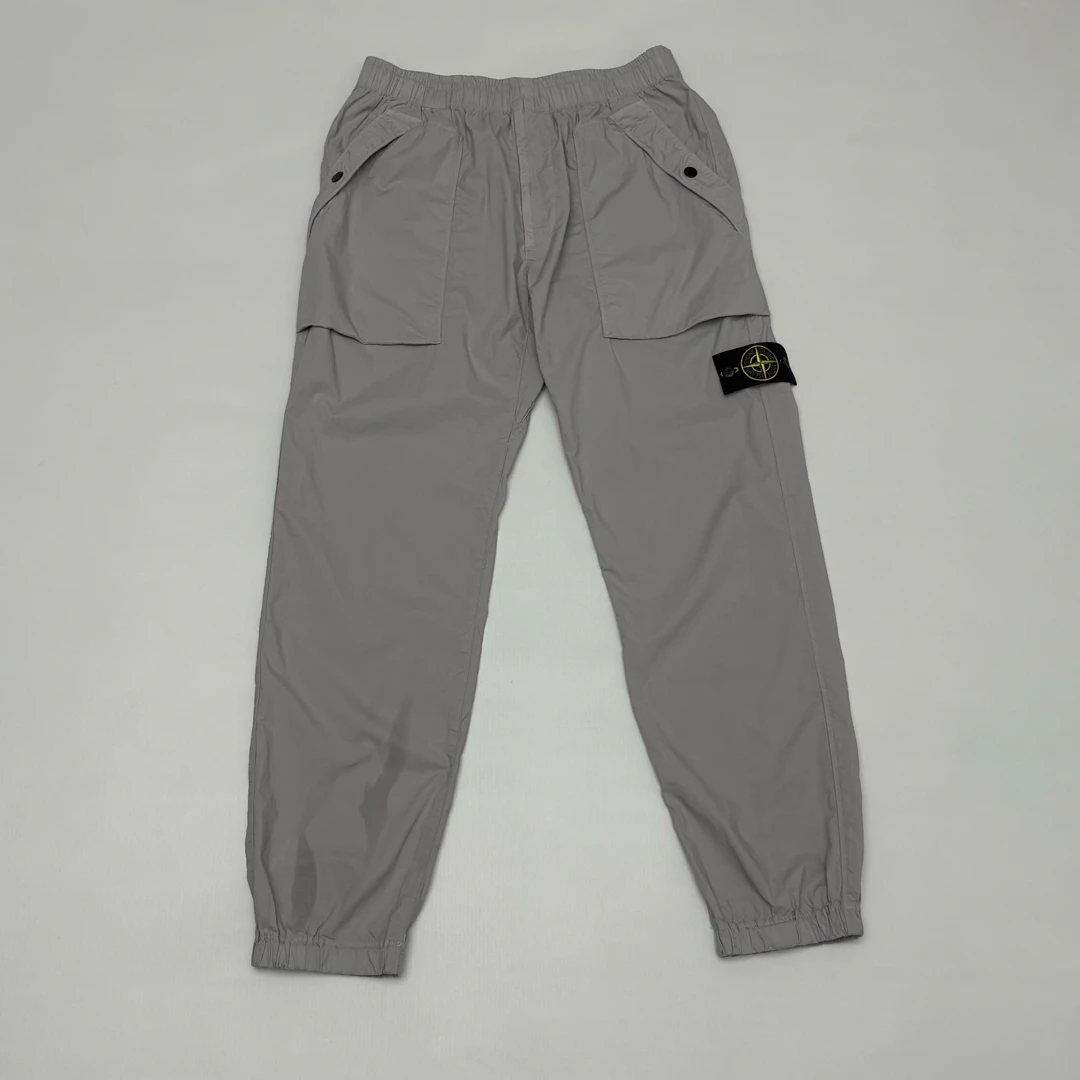 STONE ISLAND/石头岛  灰色薄款休闲裤  2552001