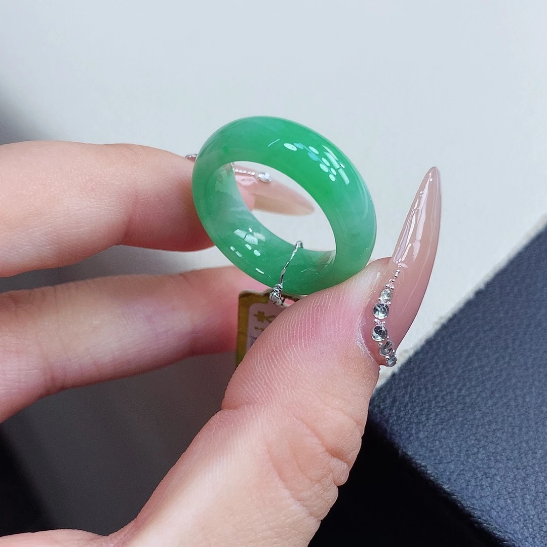 翡翠戒指未镶嵌12号