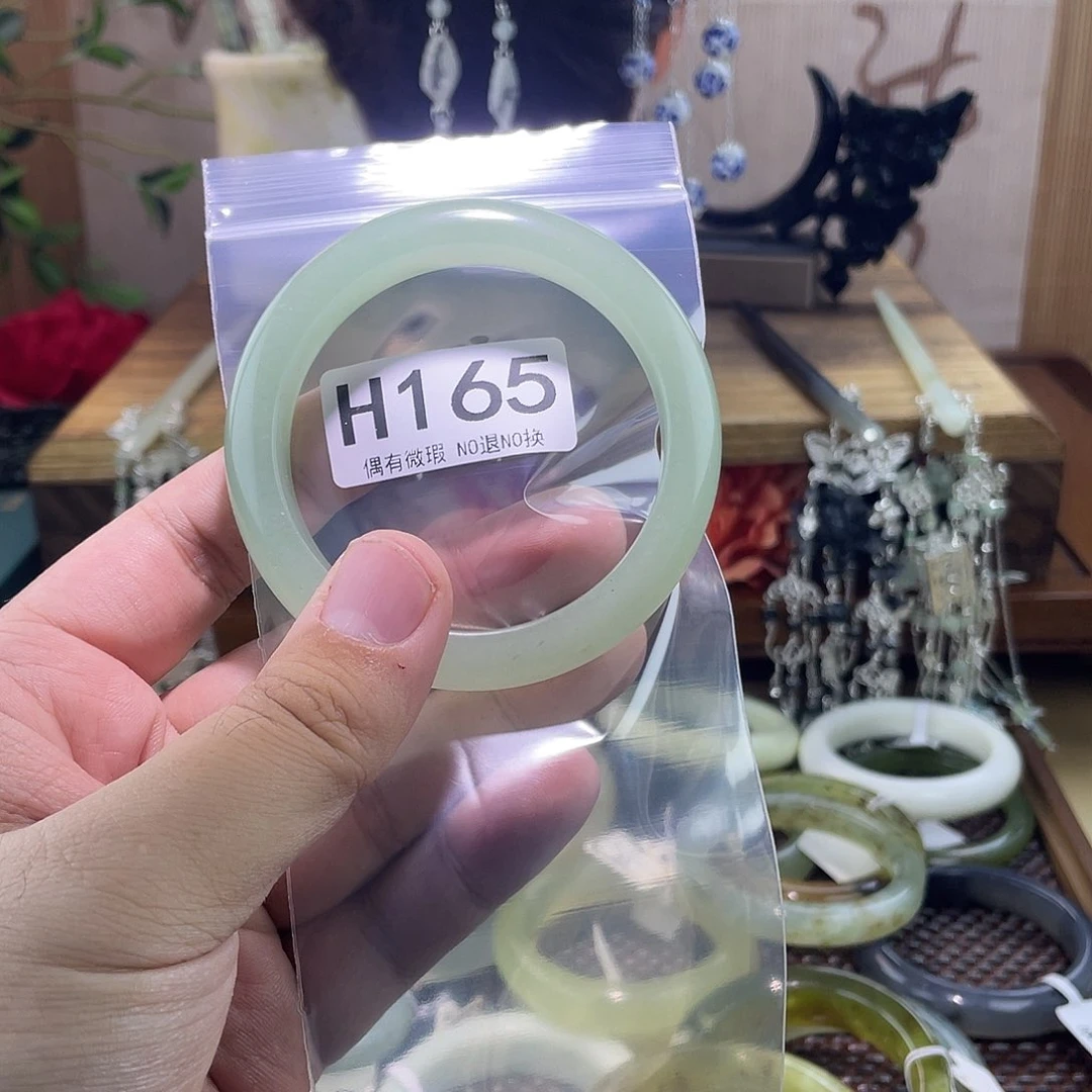 海***想蛇纹石玉未镶嵌发饰