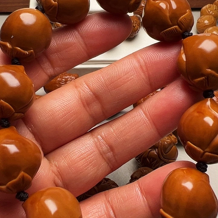 橄榄核手串/手链寿桃串