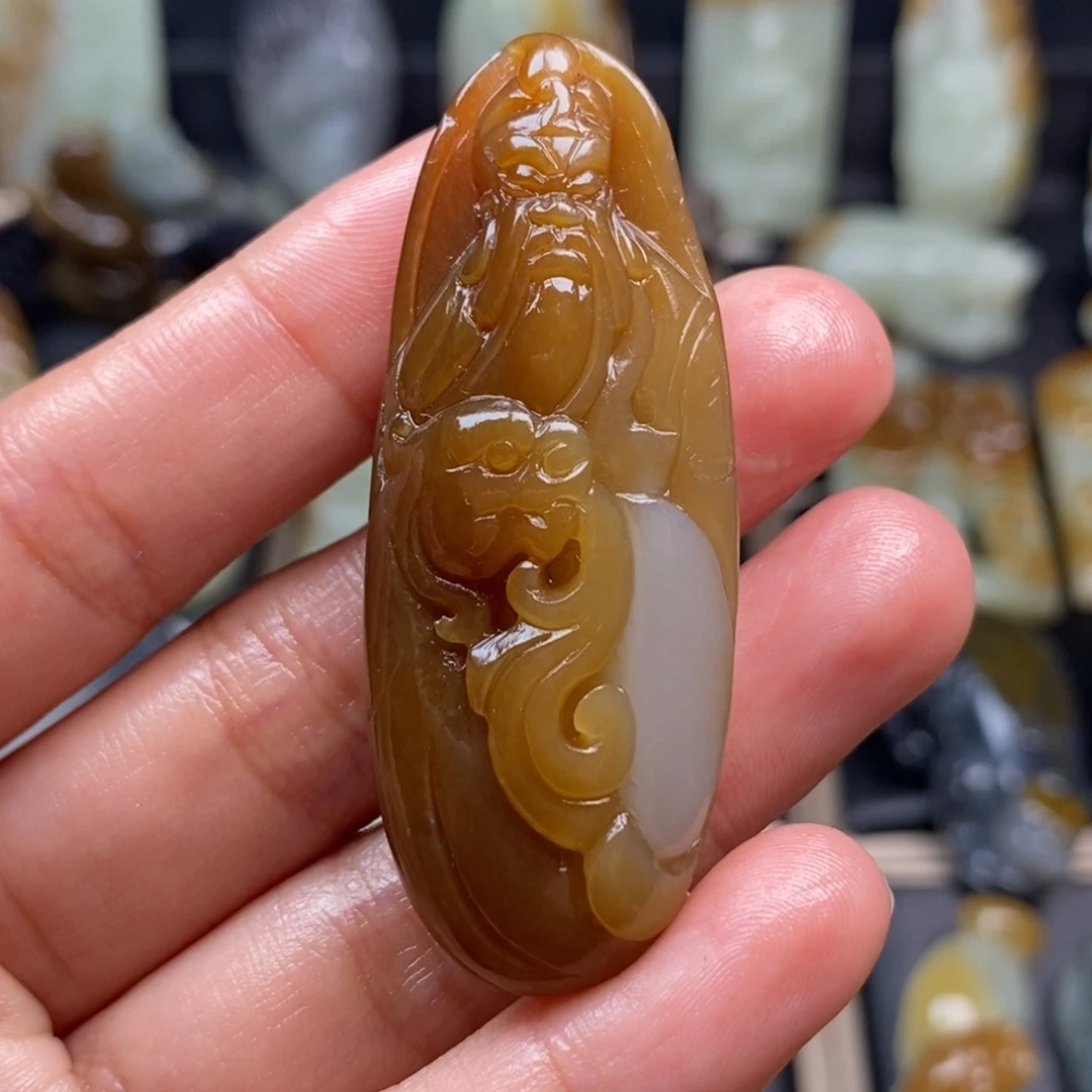 和田玉挂件未镶嵌