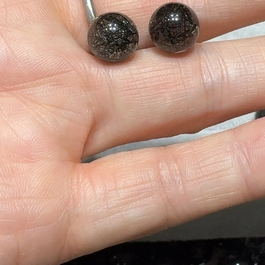 水晶珠宝半成品未镶嵌天然水晶打通孔定制