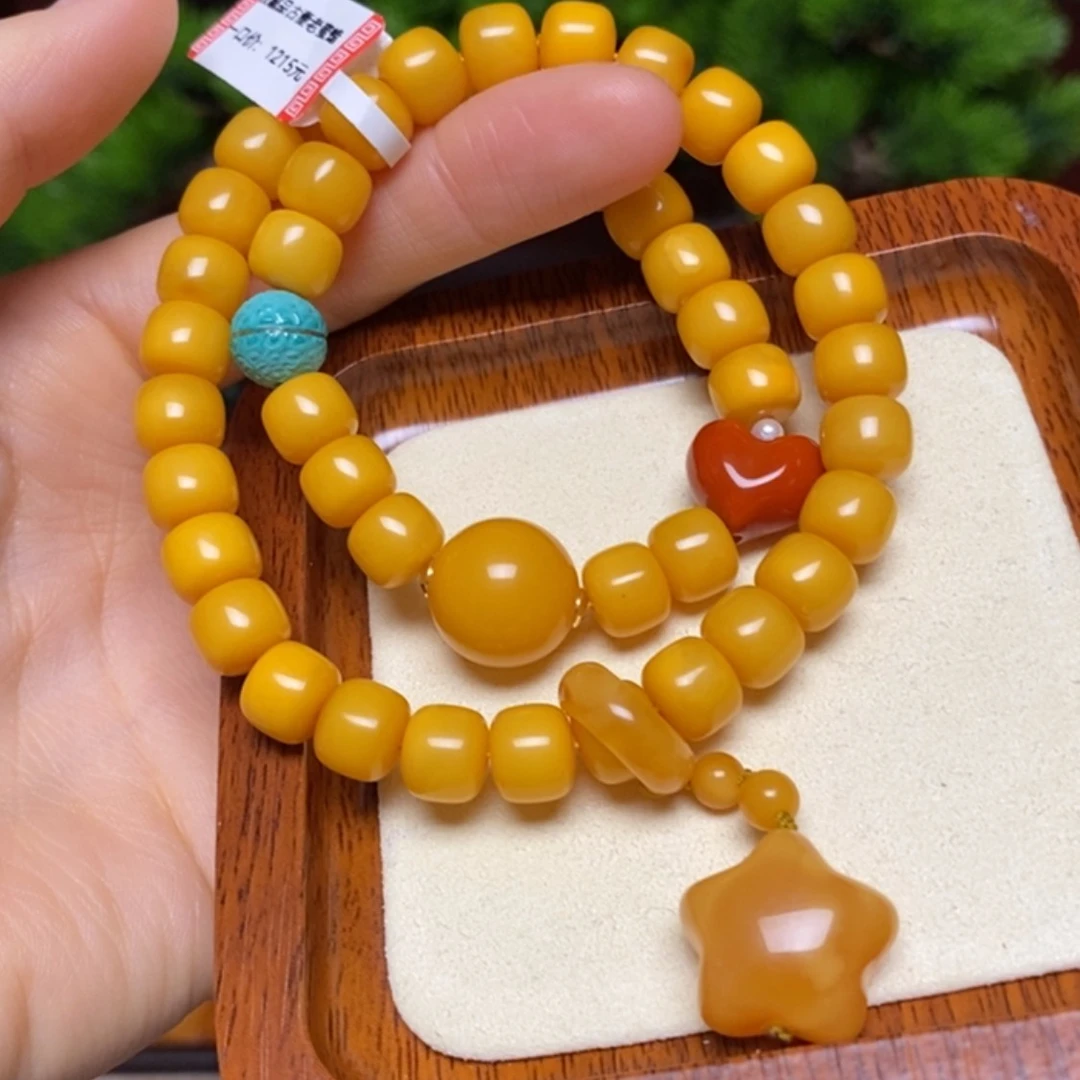 【闪购商品】手链蜜蜡未镶嵌手串