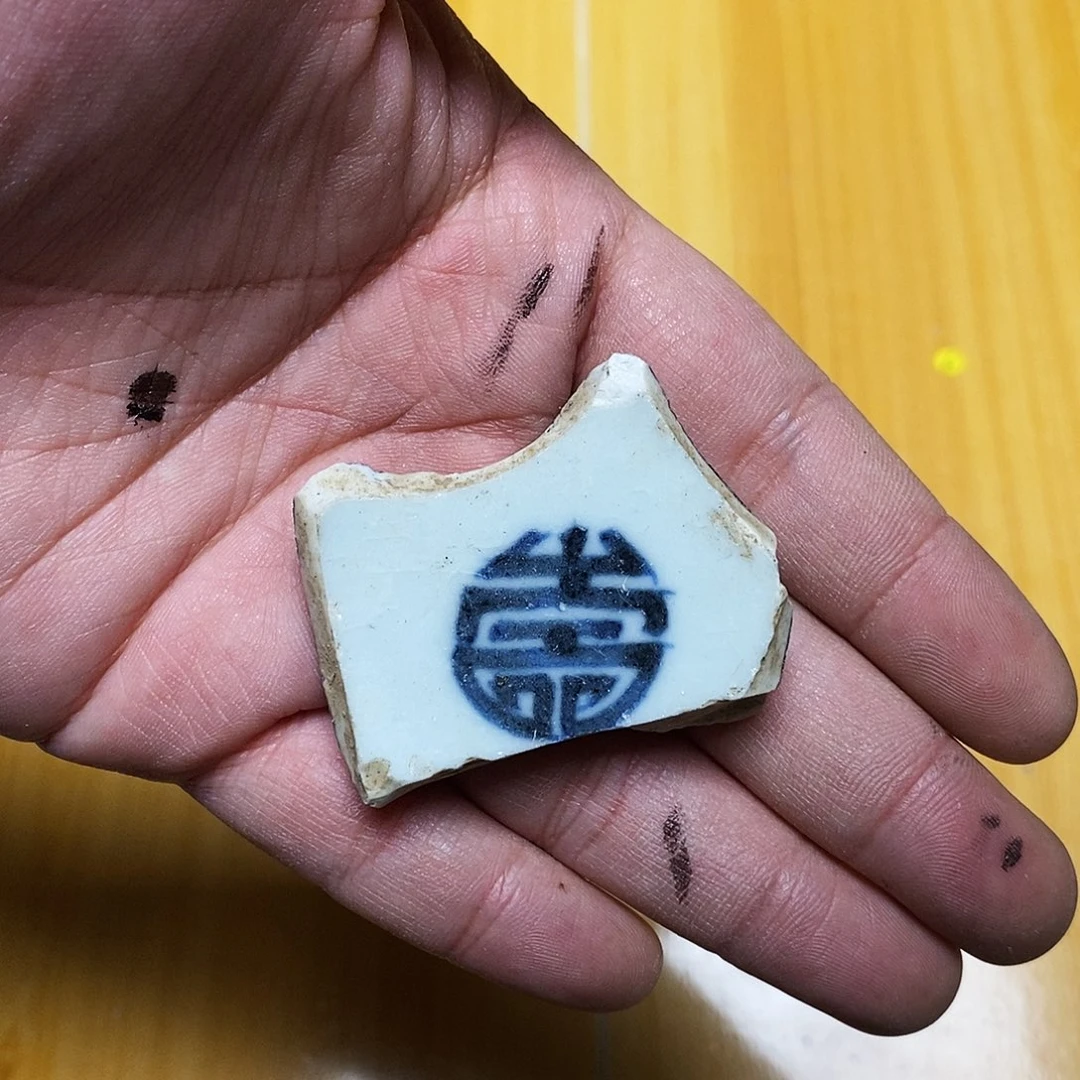 金铜精品瓷片标本