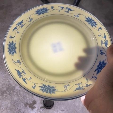 陶瓷7.8寸平盘一个陶瓷