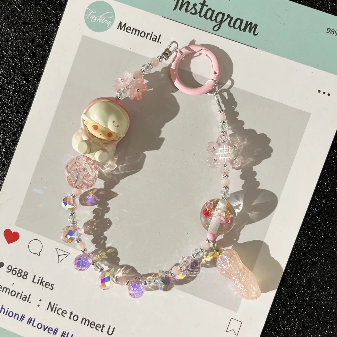 【编号112】花生dimmo 潮玩挂件DIY饰品原创手机链