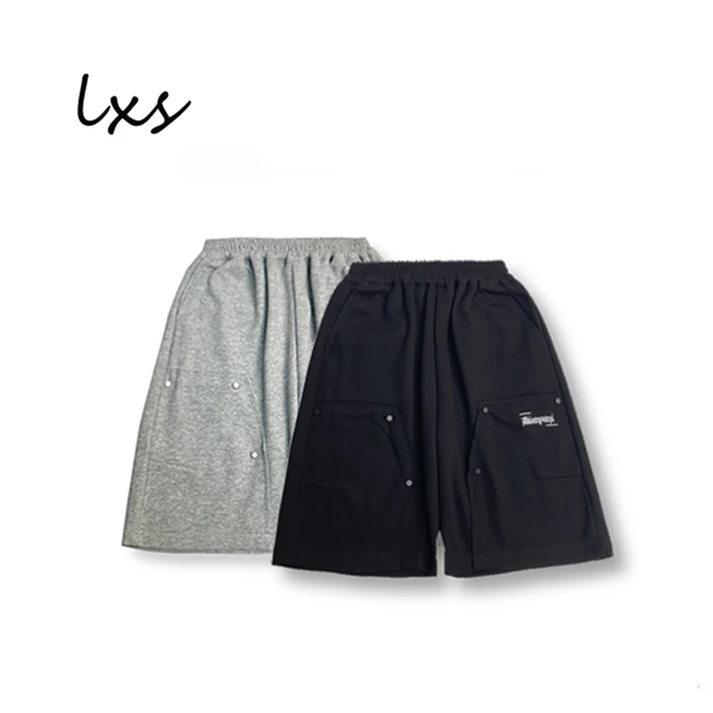 舅舅严选童装中性潮流韩版百搭时尚百搭宽松五分男宝夏装C88858