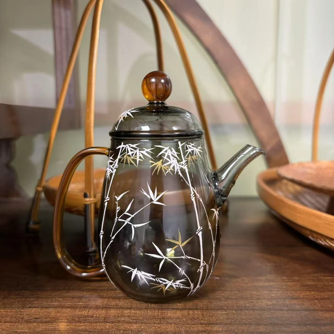 【陶珊居】物肆-银竹小泡茶壶 160ml（物肆）