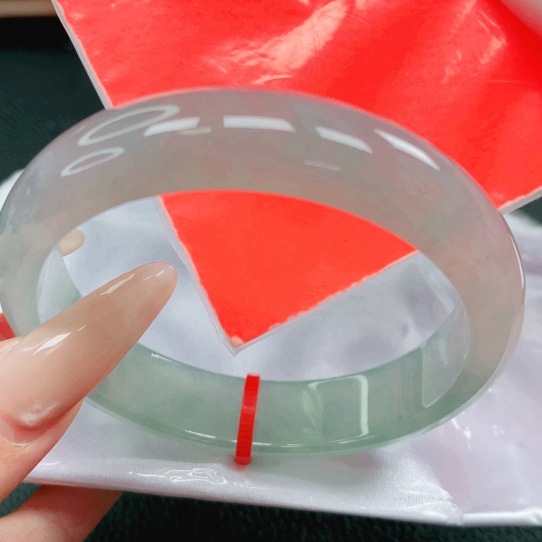 翡翠未镶嵌手镯58