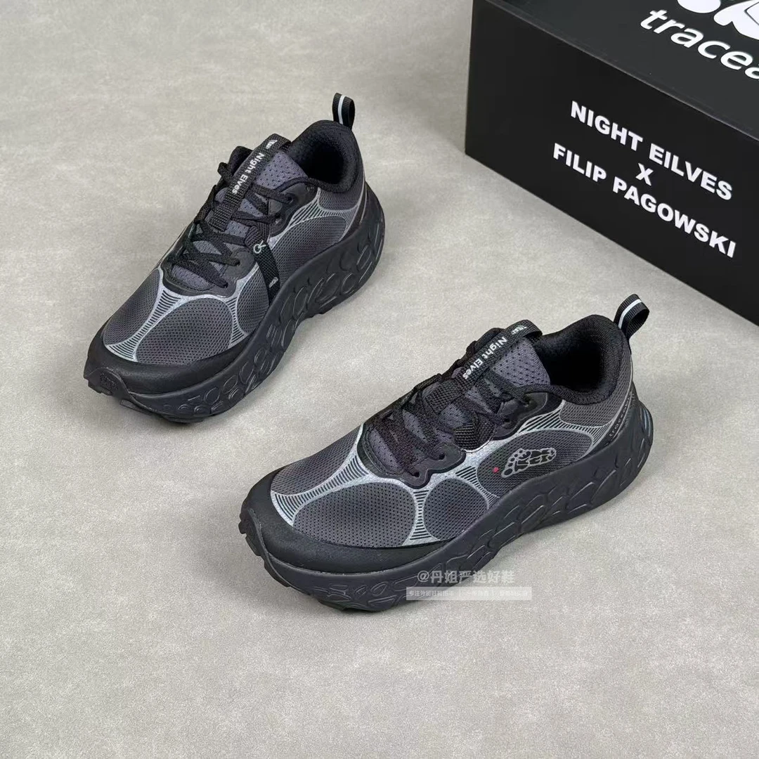 加拿大新款高端夜光网面透气减震回弹全地形户外徒步越野跑鞋男女