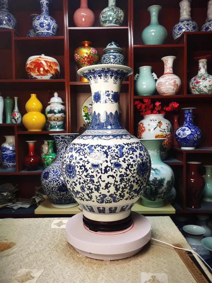 景德镇陶瓷青花赏瓶