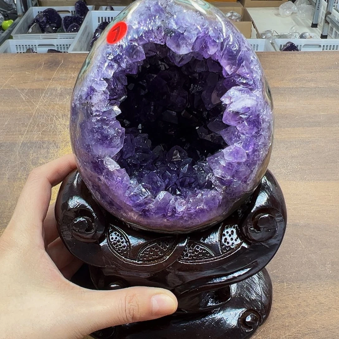 紫晶摆件未镶嵌晶体