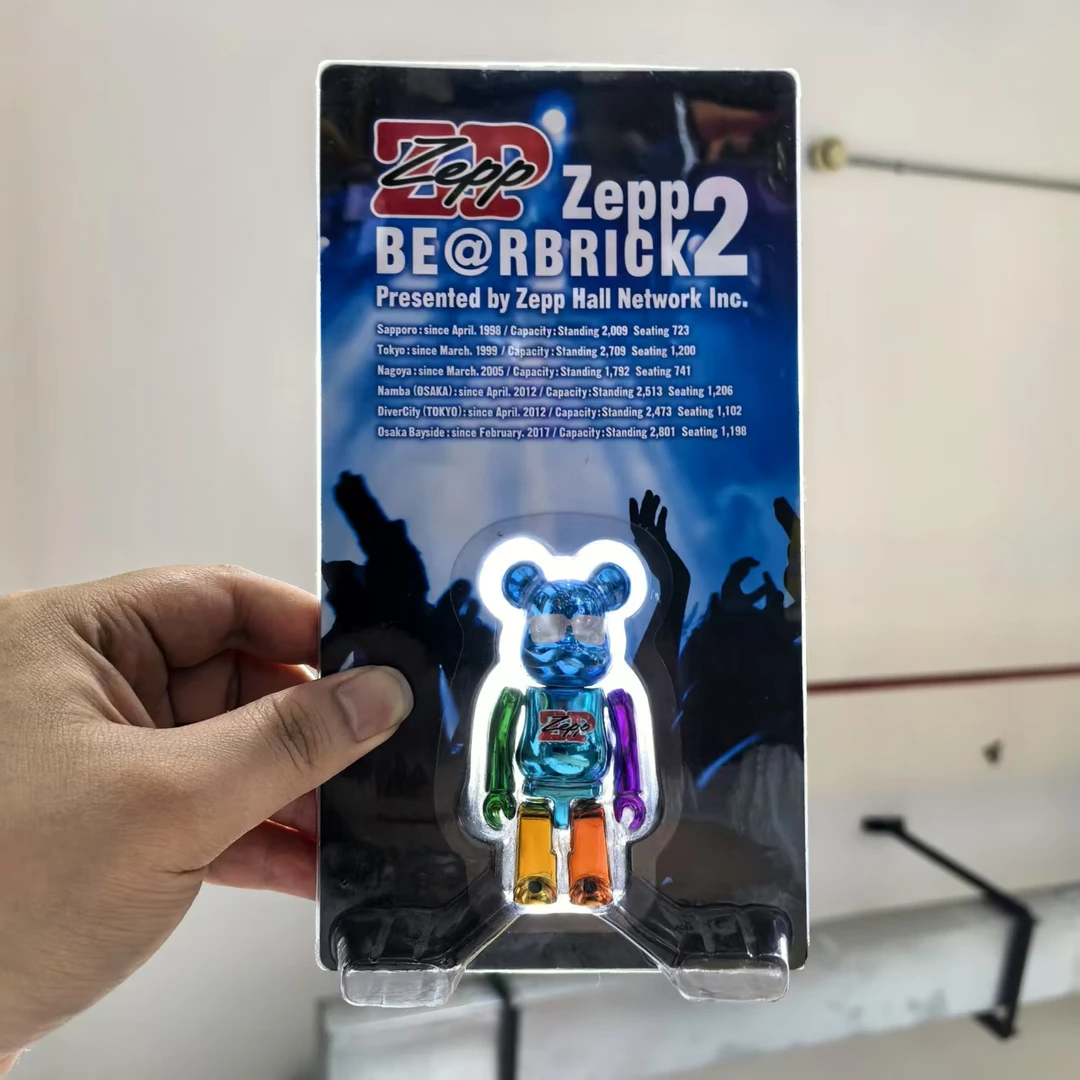 【山】bearbrick 积木熊 zepp 音乐节 100%