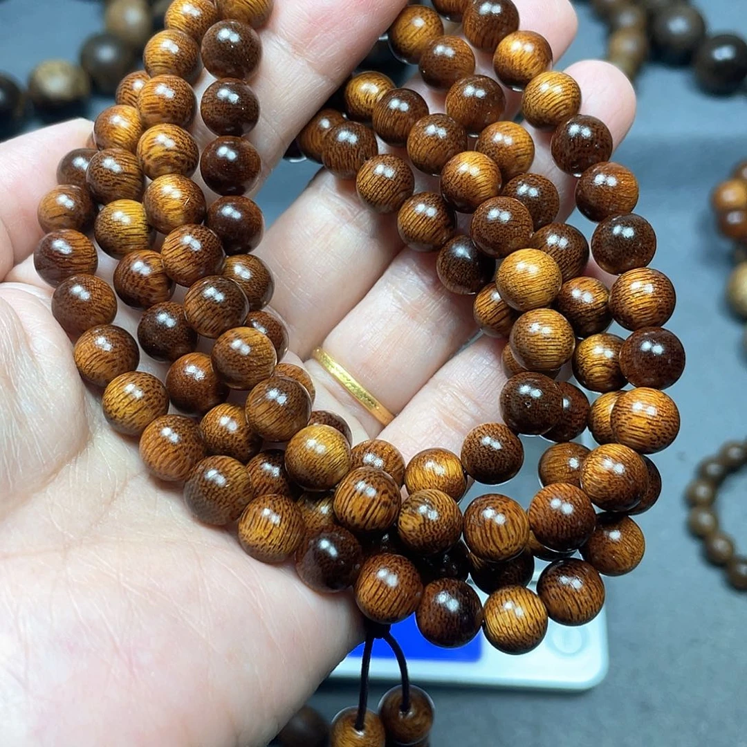 沉香手串富森红土0.8