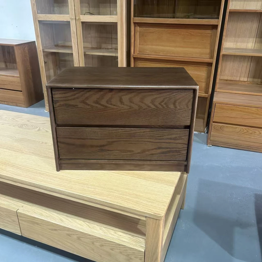 不退换无售后 红橡木抽屉柜60*38*40