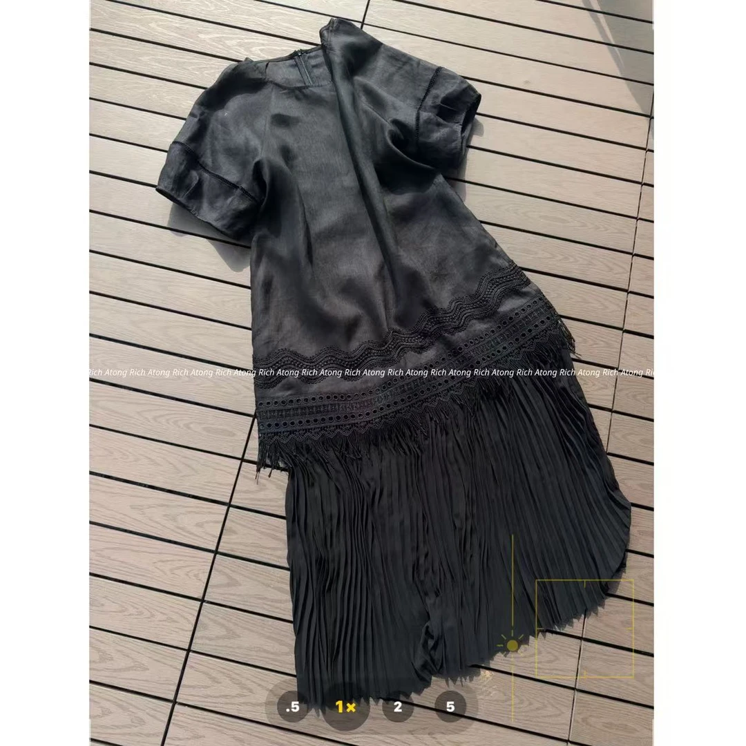 atong/阿彤-【第一感】-2025 重工大牌设计款流苏连衣裙0506-36