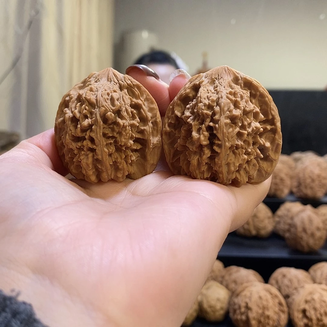 把件文玩核桃42满天星有修