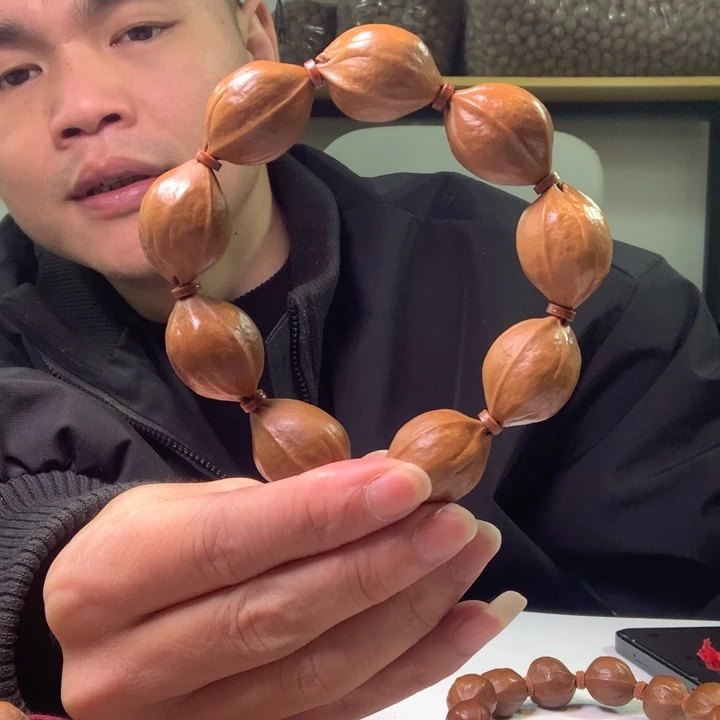 橄榄核手串/手链梅林铁核20/27哑光精品