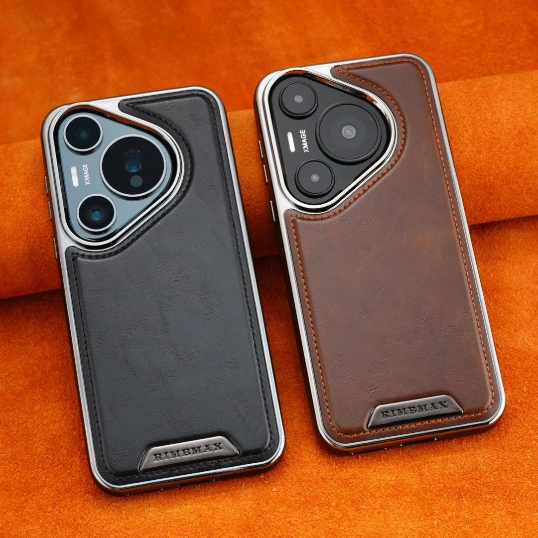 适用于华为Pura80Pro+手机壳磁吸高档镜头全包pura80Ultr全包防摔